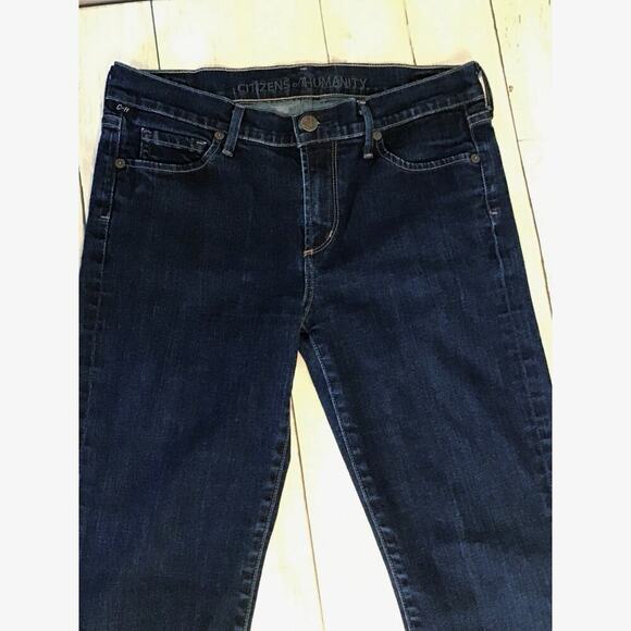 Citizens of Humanity Amber blue denim jeans size 29 Medium rise boot cut - Picture 3 of 9